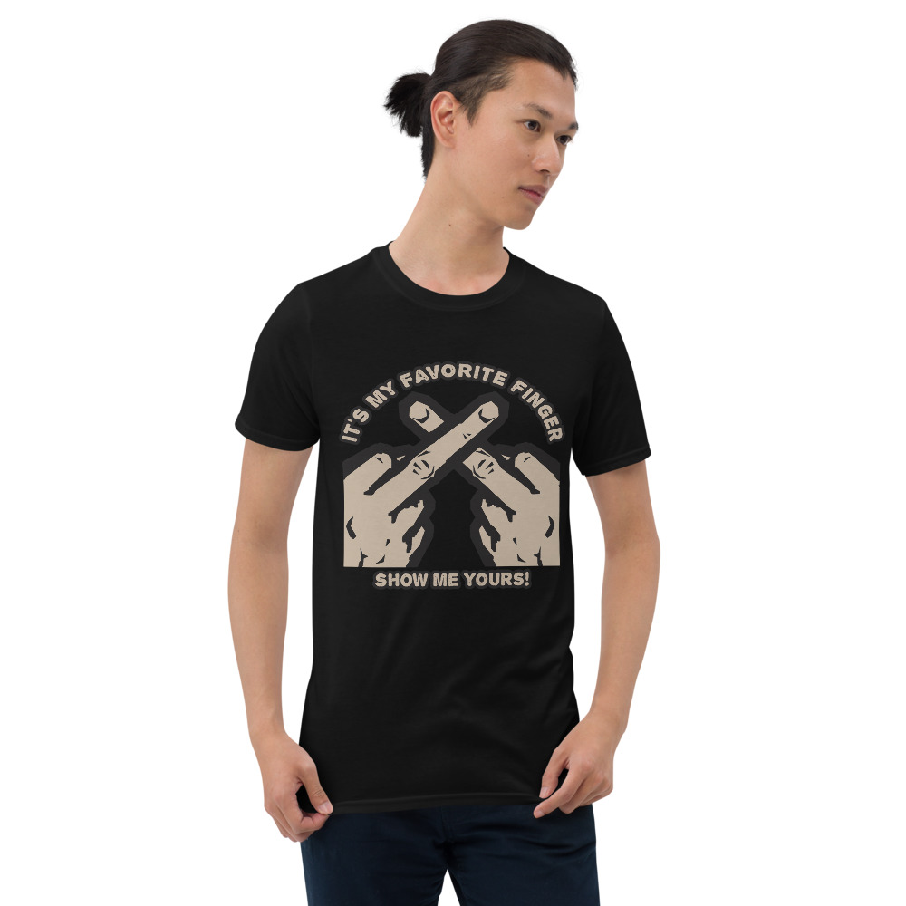 Favorite Finger Fux Wear Short-Sleeve Unisex T-Shirt - Image 2